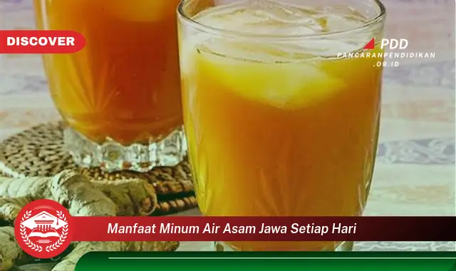 manfaat minum air asam jawa setiap hari