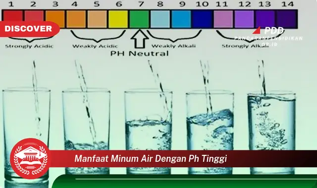 manfaat minum air dengan ph tinggi