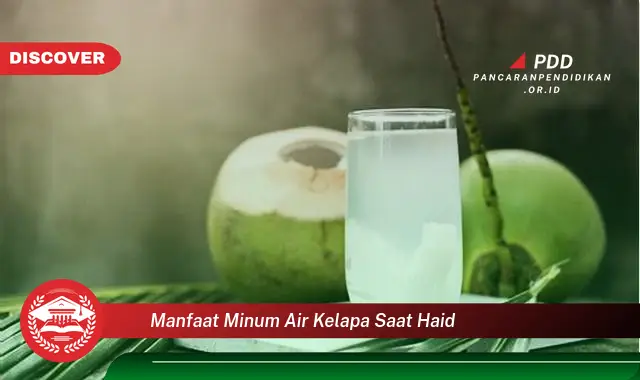 manfaat minum air kelapa saat haid