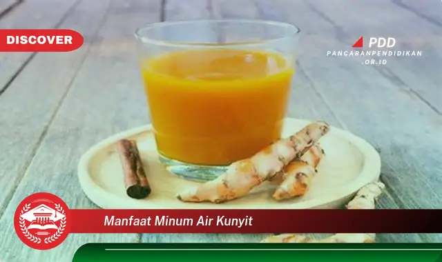 manfaat minum air kunyit