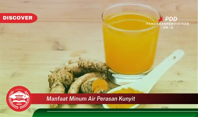 manfaat minum air perasan kunyit