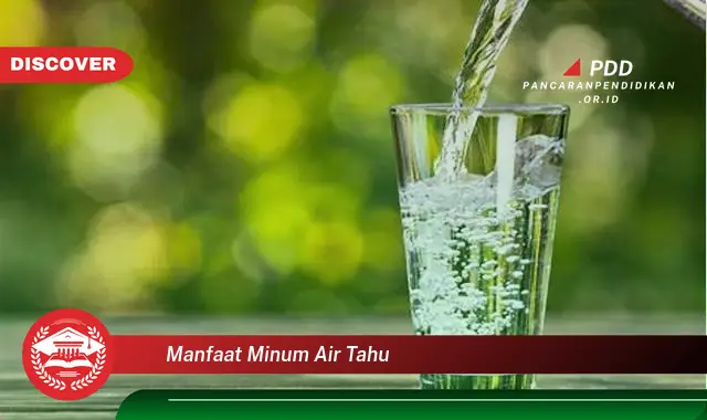 Kamu Wajib Tahu, Ini dia 30 Manfaat Minum Air Tahu yang Wajib Diintip