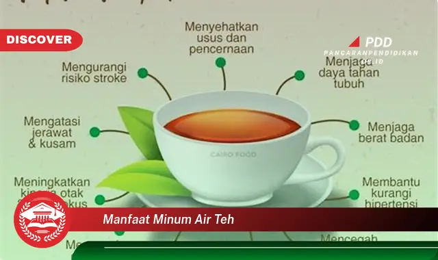 manfaat minum air teh