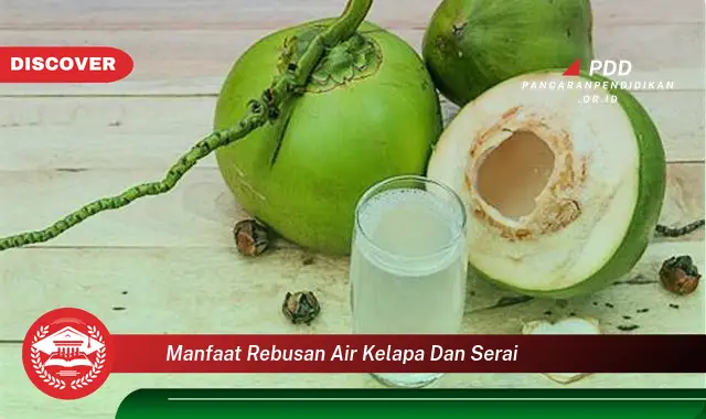 manfaat rebusan air kelapa dan serai