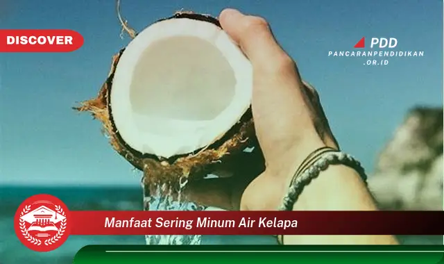 manfaat sering minum air kelapa