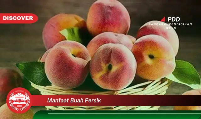 manfaat buah persik