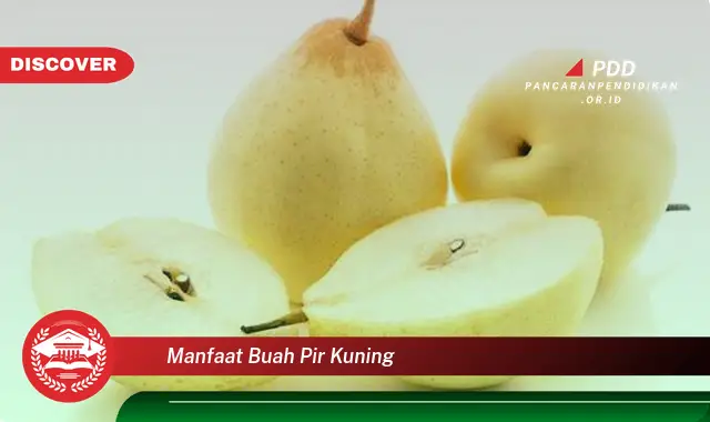 manfaat buah pir kuning