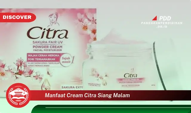 manfaat cream citra siang malam