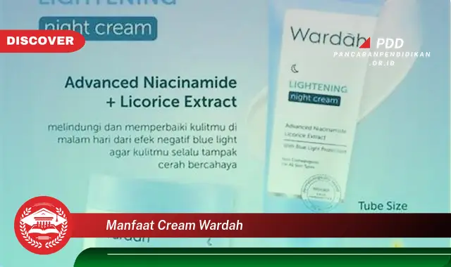 manfaat cream wardah