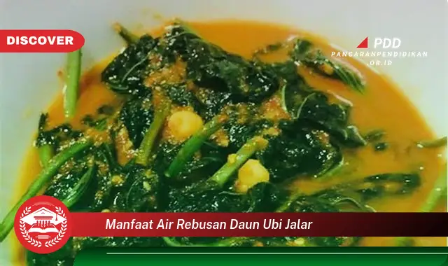 manfaat air rebusan daun ubi jalar