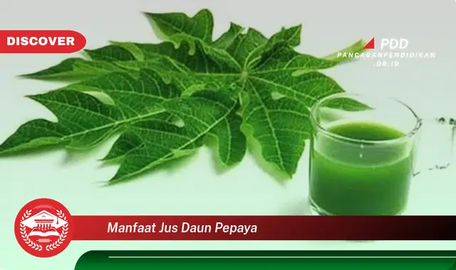 manfaat jus daun pepaya