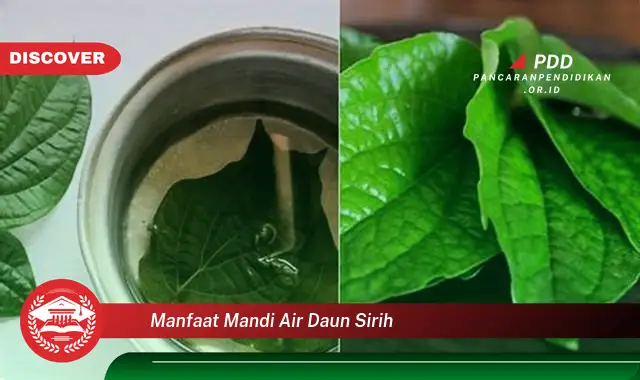 manfaat mandi air daun sirih