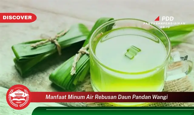 manfaat minum air rebusan daun pandan wangi
