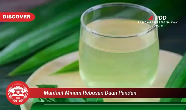 Jitu! Ketahui 30 Manfaat Minum Rebusan Daun Pandan yang Wajib Diketahui