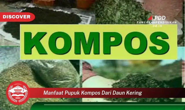 manfaat pupuk kompos dari daun kering