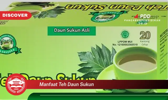 manfaat teh daun sukun