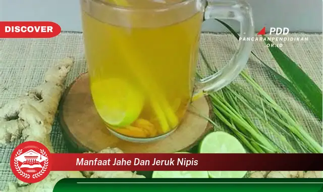 manfaat jahe dan jeruk nipis