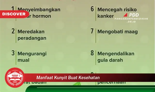 manfaat kunyit buat kesehatan