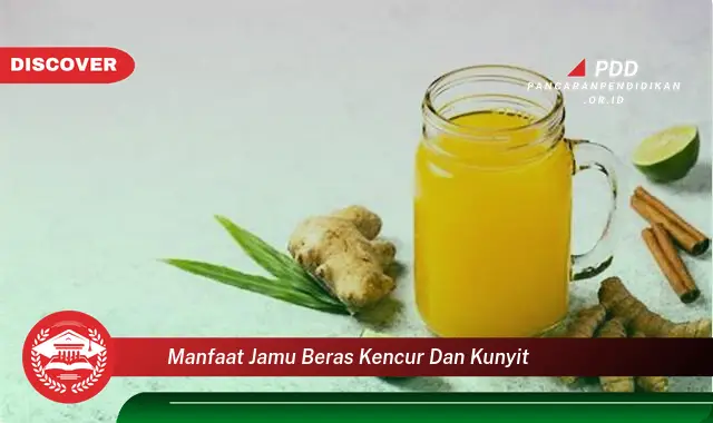 manfaat jamu beras kencur dan kunyit