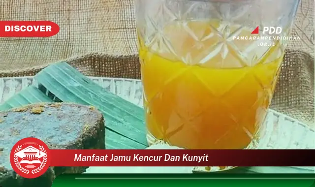 manfaat jamu kencur dan kunyit