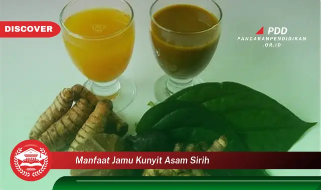 manfaat jamu kunyit asam sirih