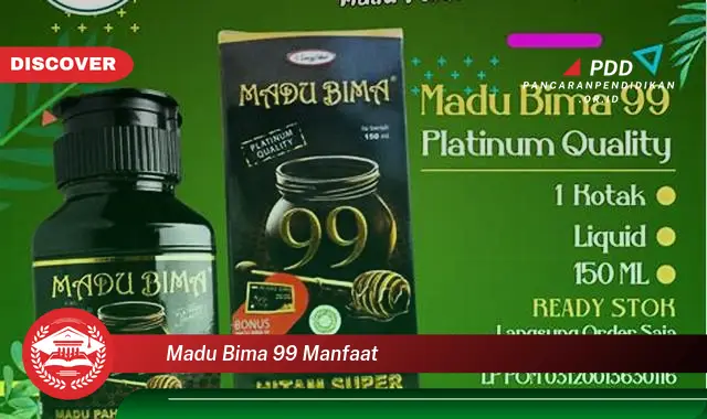 madu bima 99 manfaat