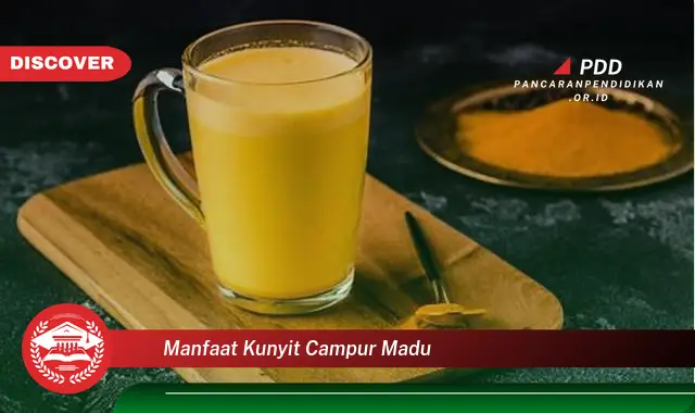 manfaat kunyit campur madu