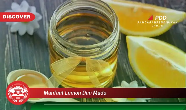 manfaat lemon dan madu