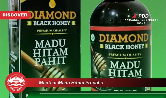 manfaat madu hitam propolis