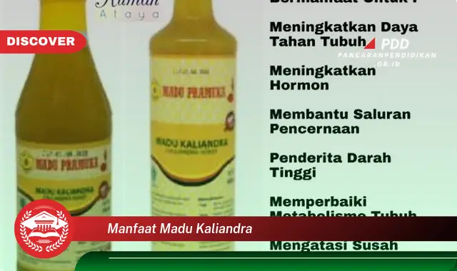 manfaat madu kaliandra