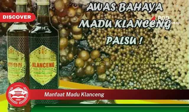 manfaat madu klanceng