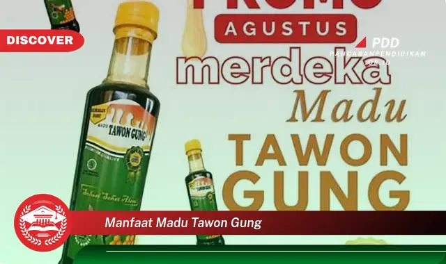 manfaat madu tawon gung