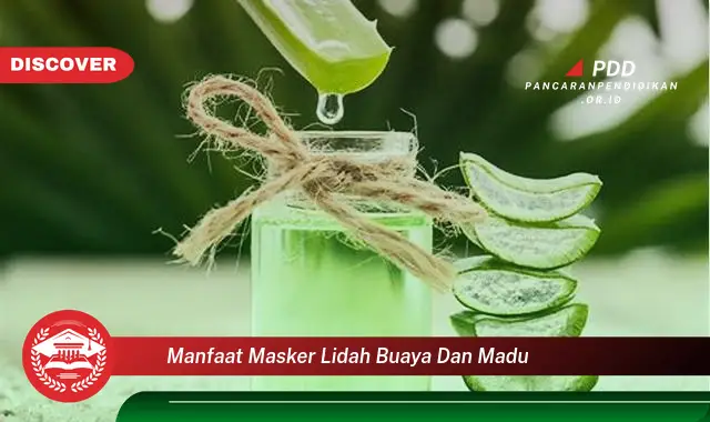 manfaat masker lidah buaya dan madu