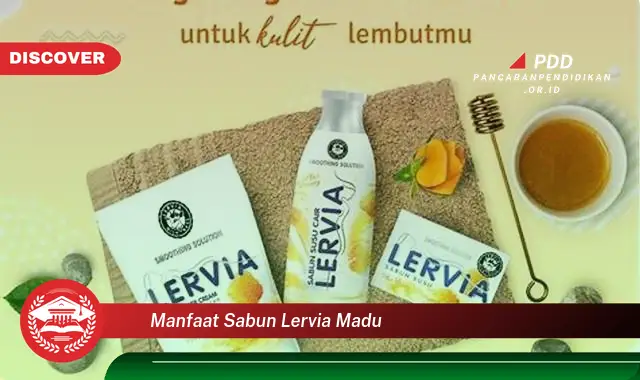 manfaat sabun lervia madu