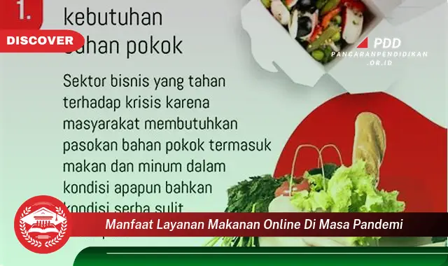 manfaat layanan makanan online di masa pandemi