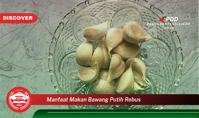 manfaat makan bawang putih rebus