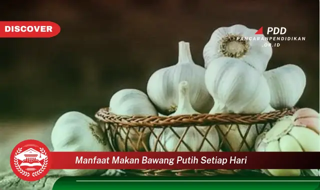 manfaat makan bawang putih setiap hari