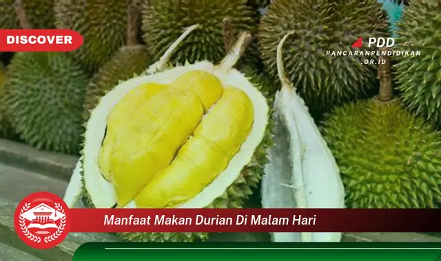 manfaat makan durian di malam hari