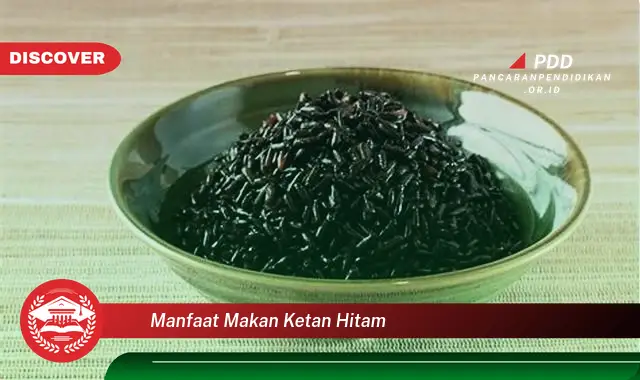 manfaat makan ketan hitam