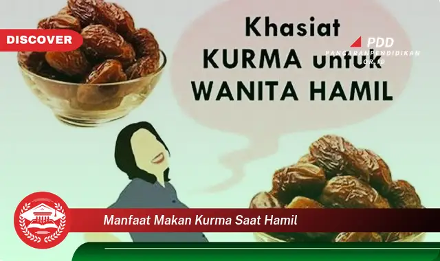 manfaat makan kurma saat hamil