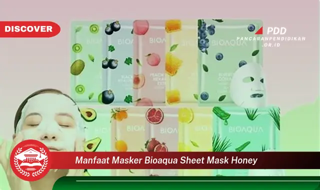 manfaat masker bioaqua sheet mask honey