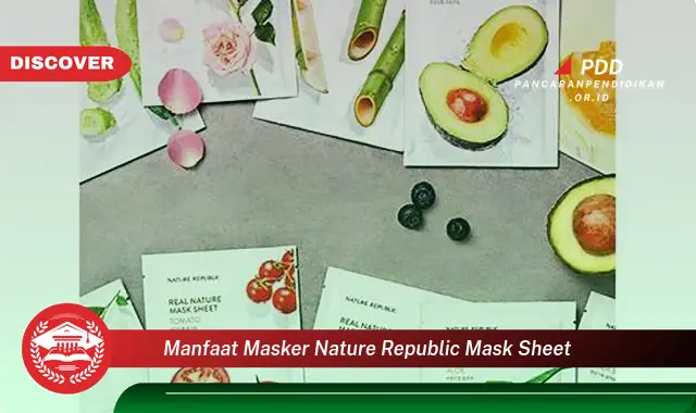 manfaat masker nature republic mask sheet