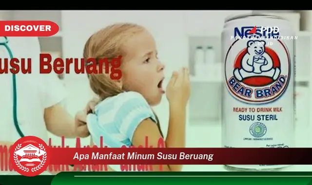 apa manfaat minum susu beruang