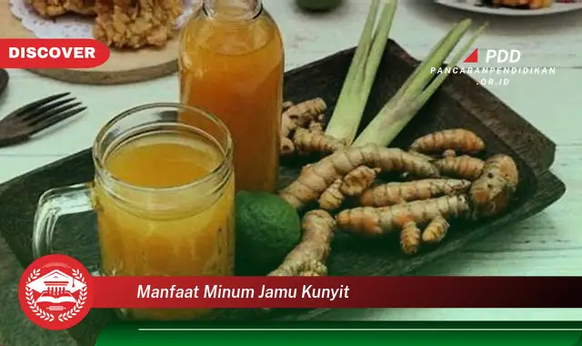 manfaat minum jamu kunyit