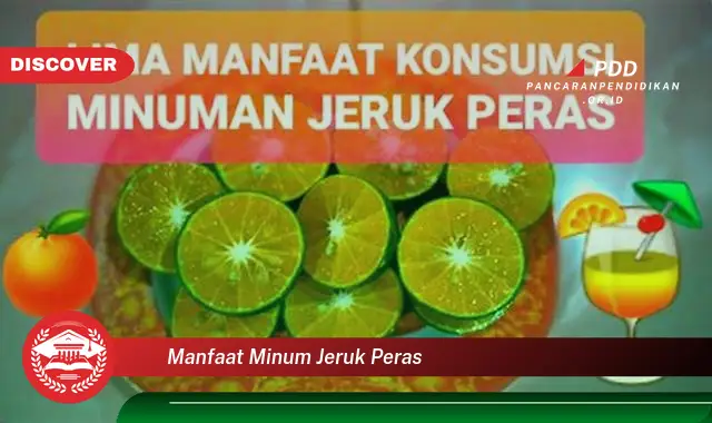 manfaat minum jeruk peras