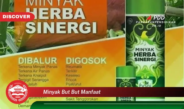 minyak but but manfaat
