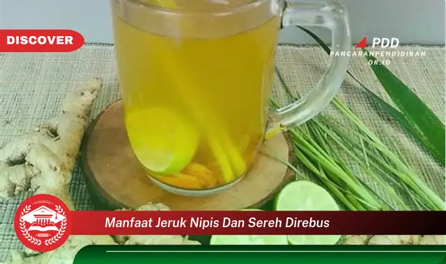 manfaat jeruk nipis dan sereh direbus