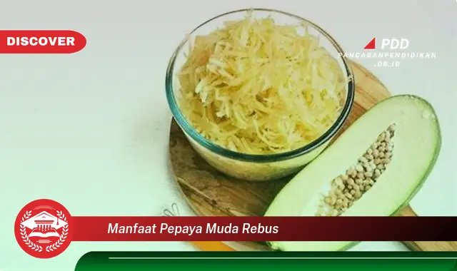 manfaat pepaya muda rebus