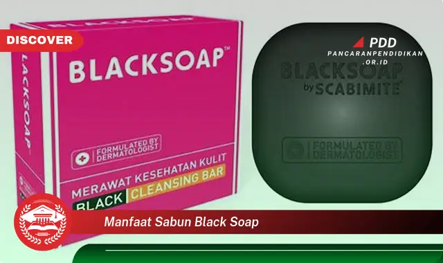 manfaat sabun black soap