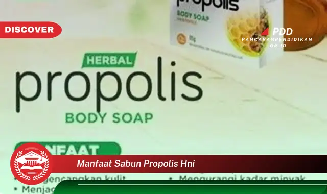 manfaat sabun propolis hni